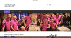 Desktop Screenshot of fccostauds.fr
